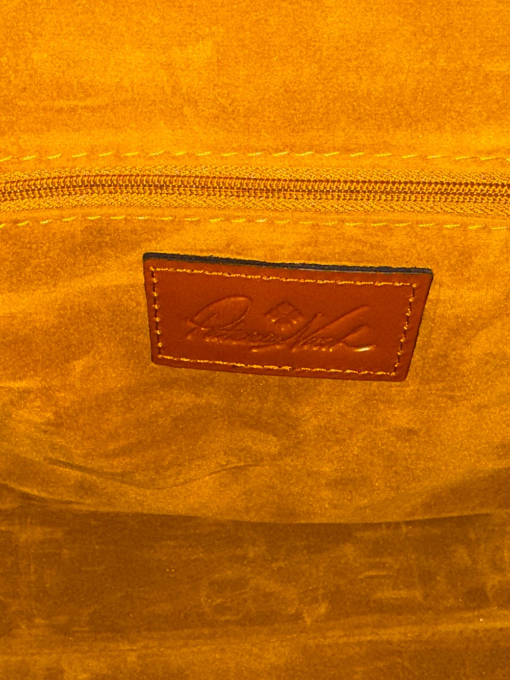 Patricia Nash Gracchi Leather Frame Satchel - Picture 7 of 9